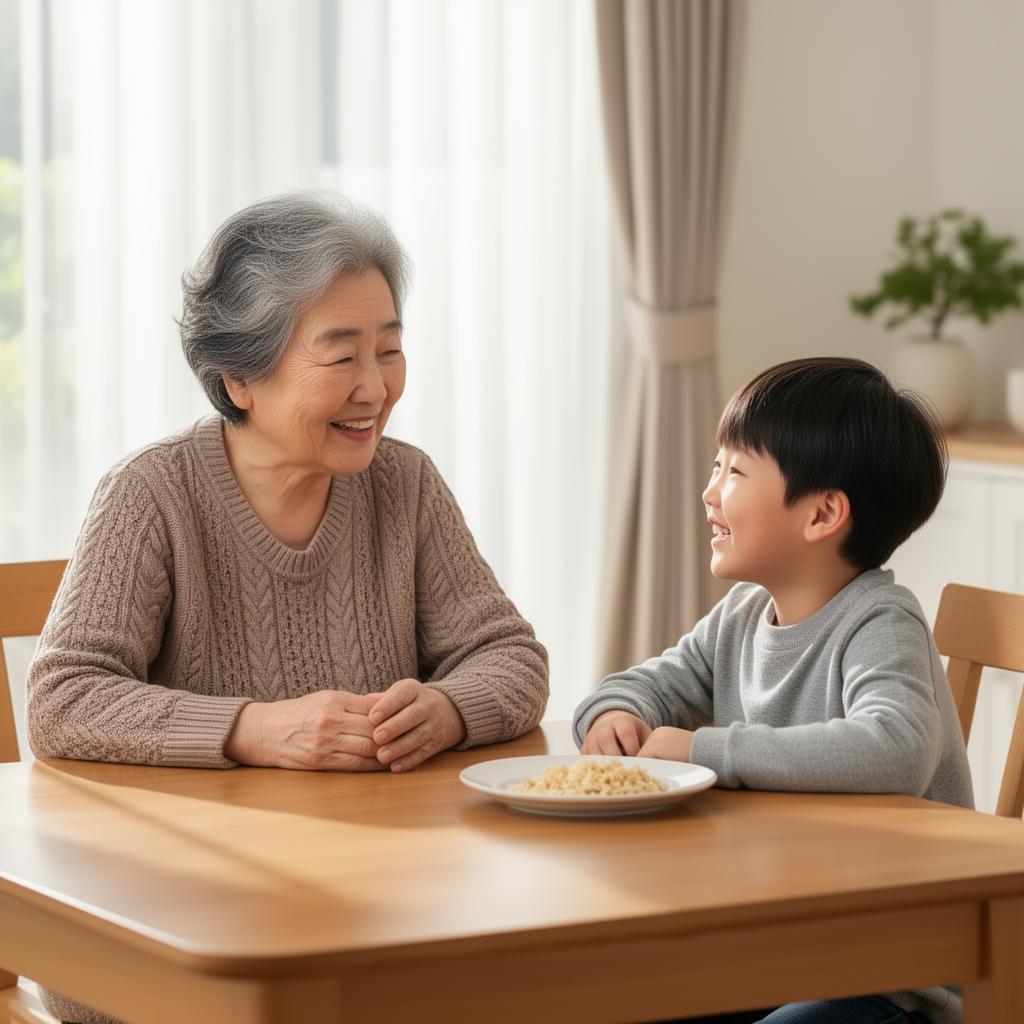 할머니와 손자